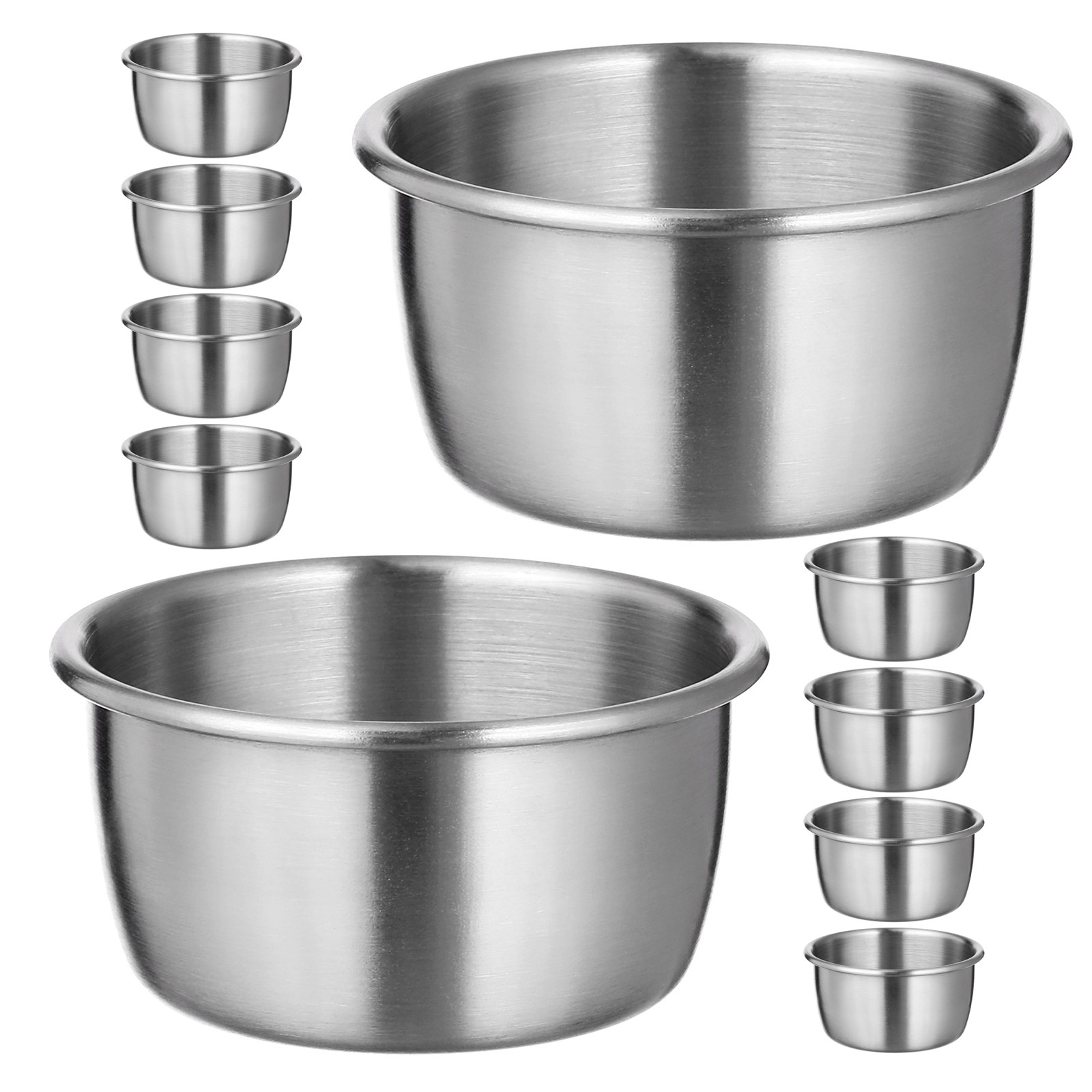 10개입 스테인리스 스틸 소스 컵, 재사용 가능한 원형 - Sauce Dipping Cup 리뷰 및 가격