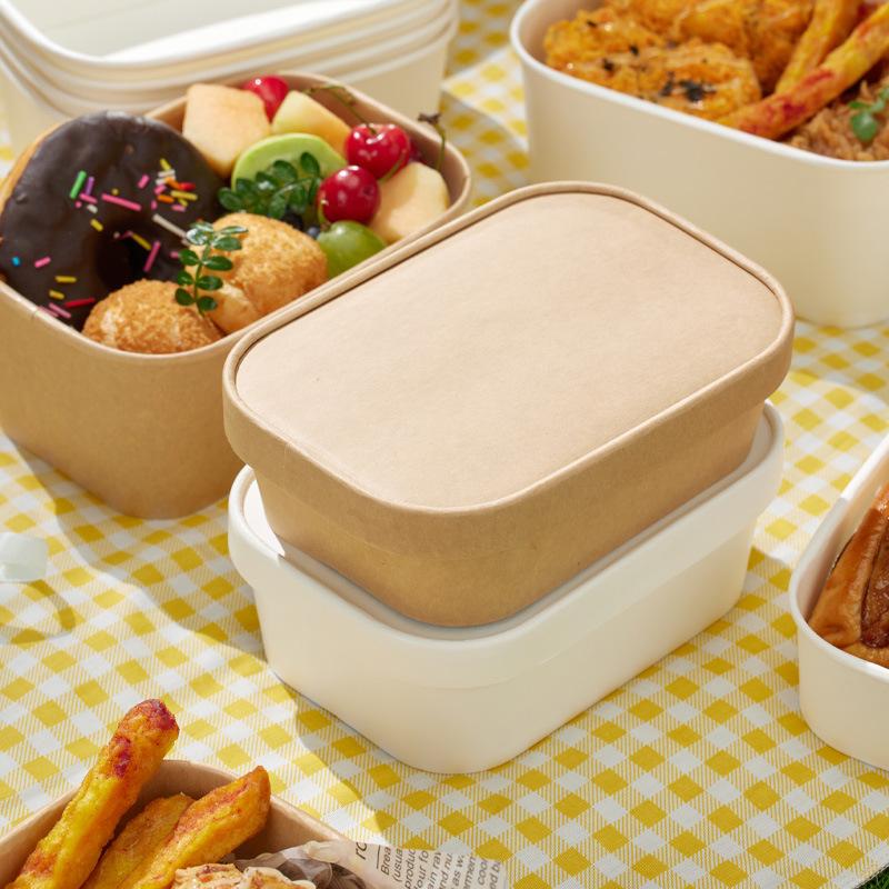 10개입 사각형 일회용 크라프트 종이 도시락 용기, 누 - Meal Prep Bowl 리뷰 및 가격